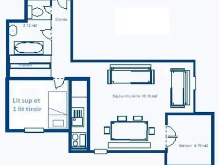 Aussois : Appartement cosy pour 4 avec WiFi, proche pistes et loisirs - Photo 6