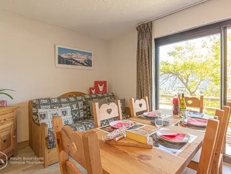 Aussois : Appartement 2 pièces, terrasse, 6 pers, animaux admis, WIFI - Photo 2