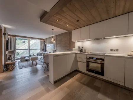 Appartement moderne Courchevel 1550, 4 personnes, parking, wifi - Photo 2