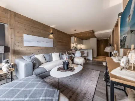 Appartement moderne Courchevel 1550, 4 personnes, parking, wifi - Photo 4