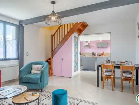 Gîte cosy avec jardin, proche Amiens et Beauvais, équipé pour télétravail et famille. - Photo 4