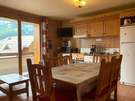 Spacieux 3 pièces avec balcon et parking privé, idéal pour 8 personnes à Pra Loup - Photo 7