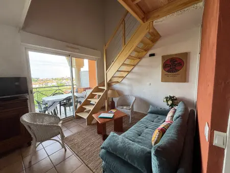 Appartement 6 pers avec vue Socoa et terrasse, Appartement 5 personnes à Ciboure - Photo 1