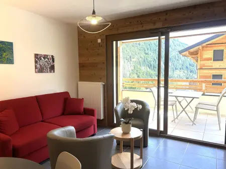 Appartement spacieux au centre, près télécabine, terrasse - Photo 1