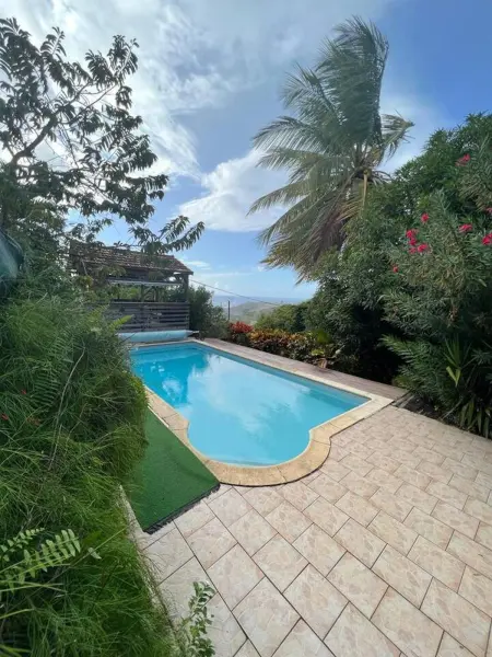 Belle villa avec piscine privée à Le Carbet, Villa 6 personnes à Le Carbet - Photo 3