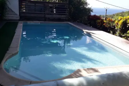 Belle villa avec piscine privée à Le Carbet, Villa 6 personnes à Le Carbet - Photo 10