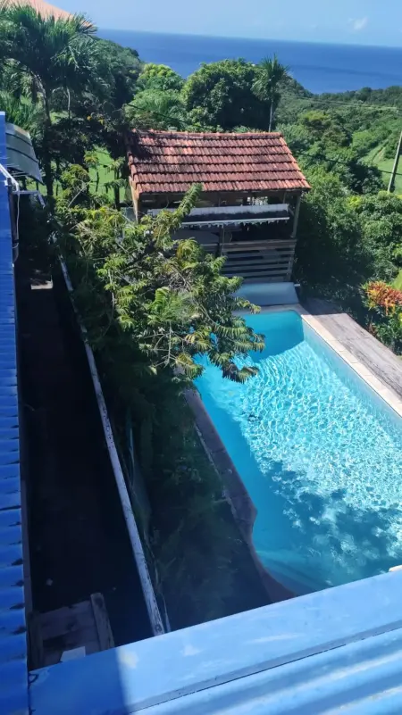 Belle villa avec piscine privée à Le Carbet, Villa 6 personnes à Le Carbet - Photo 19