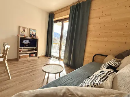 Appartement chaleureux à Praz-sur-Arly avec parking et balcon, proche des pistes, pour 6 personnes - Photo 4