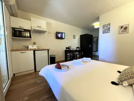 Studio cosy avec piscine à Saint-Florent, Appartement 2 personnes à Saint Florent - Photo 3