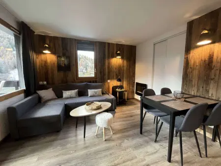 Appartement cosy 6 pers avec parking compris, Appartement 6 personnes à La Plagne 1800 - Photo 1