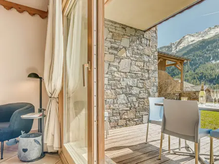Champagny en Vanoise - Appart Premium 6 pers, Terrasse, WIFI, Parking - Photo 4