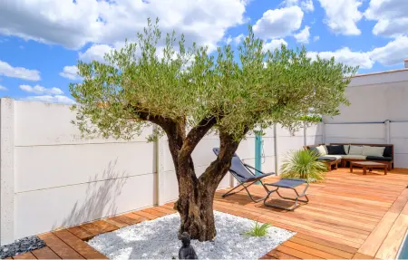 Superbe maison avec piscine, Maison 5 personnes à Parentis en Born - Photo 10