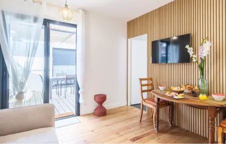 Superbe maison avec piscine, Maison 5 personnes à Parentis en Born - Photo 12