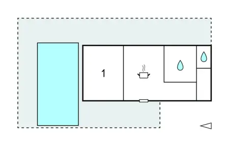 Superbe maison avec piscine, Maison 5 personnes à Parentis en Born - Photo 18