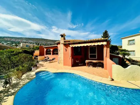 Villa avec piscine privée, climatisation et vue mer à Benitachell - Photo 1