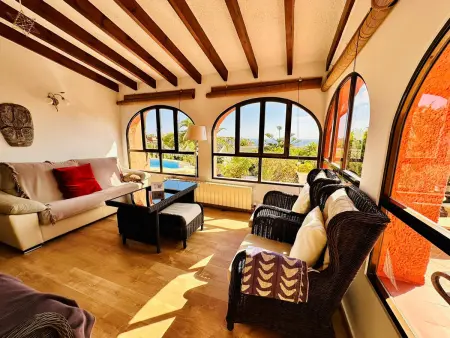 Villa avec piscine privée, climatisation et vue mer à Benitachell - Photo 3
