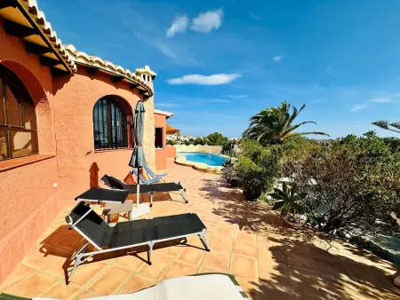 Villa avec piscine privée, climatisation et vue mer à Benitachell - Photo 24