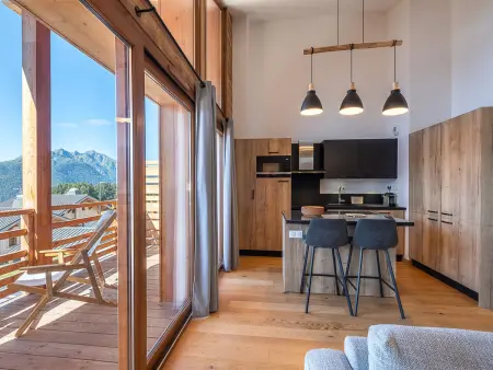 Duplex spacieux à Les Saisies pour 8 pers. avec parking inclus - Photo 4