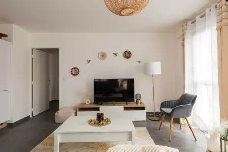 JB-103-STRASBOURG, Charmant Appartement 2BR/4P - Proche Lyon - Photo 7