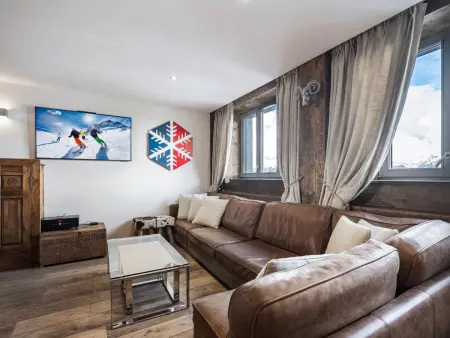 Appartement chaleureux à Courchevel, skis aux pieds pour 8 personnes - Photo 2