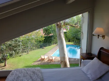Somptueuse villa Basque avec vue sur la Rhune et grand jardin - Photo 14