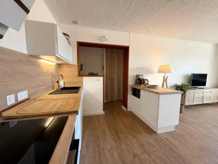 Appartement vue plage avec parking privé, Appartement 5 personnes à Perros Guirec - Photo 3