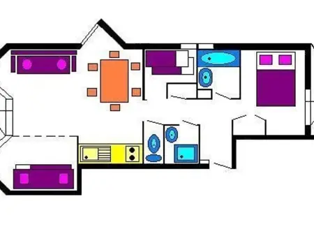 Appartement cosy 2 pièces, 8 couchages à Vars Les Claux - Photo 18