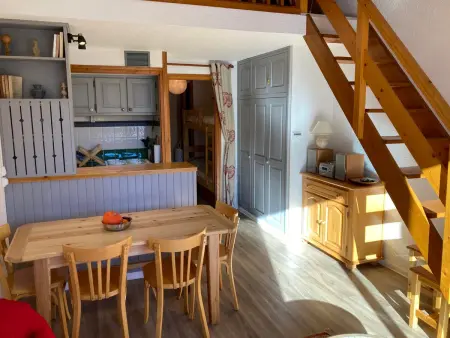 Studio mezzanine 4 personnes exposé sud sans animaux - Photo 1