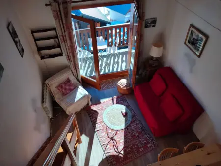 Studio mezzanine 4 personnes exposé sud sans animaux - Photo 3