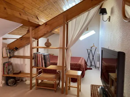 Studio mezzanine 4 personnes exposé sud sans animaux - Photo 4