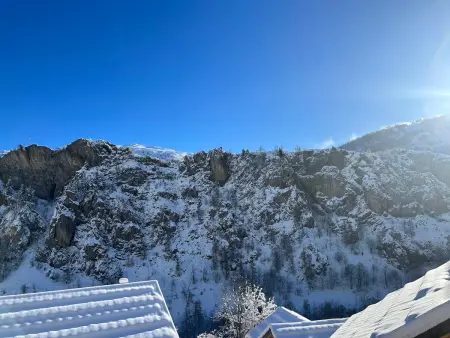 Chalet 8 pers sud, terrasse, parking privé, Chalet 8 personnes à Valloire - Photo 12