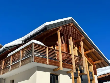 Chalet 8 pers sud, terrasse, parking privé, Chalet 8 personnes à Valloire - Photo 14