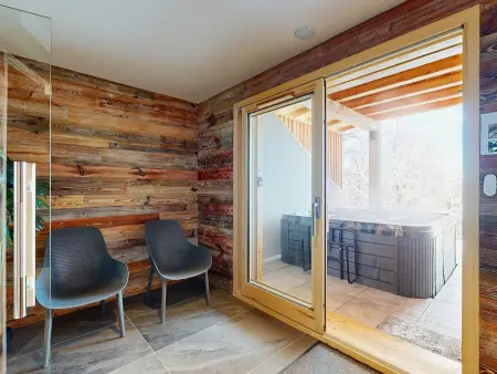 Chalet 5* avec spa et jacuzzi · 15 personnes · accès pistes · parking privé - Photo 27