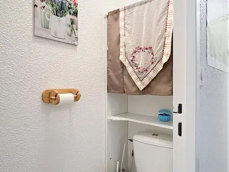 Studio cabine rénové, skis aux pieds, balcon sud, animaux admis - Photo 11