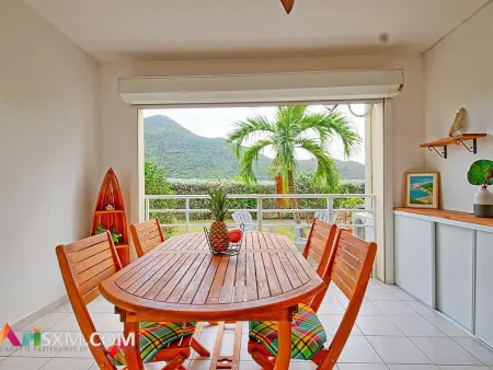 Appartement cosy à Grand Case avec terrasse, parking sécurisé et Wi-Fi - Photo 1