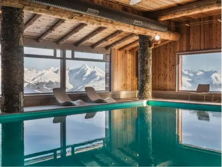 Appartement moderne à Plagne Aime 2000 avec piscine et parking couvert - Photo 22