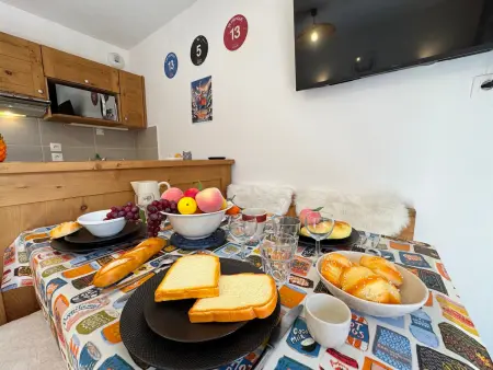 Appartement cosy à Vars pour 4 personnes avec balcon ensoleillé - Photo 2