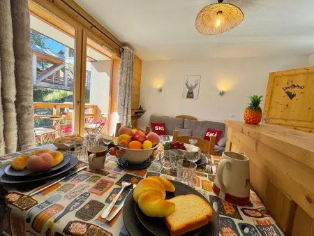 Appartement cosy à Vars pour 4 personnes avec balcon ensoleillé - Photo 4
