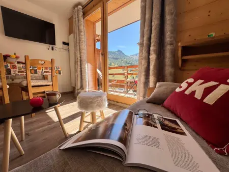 Appartement cosy à Vars pour 4 personnes avec balcon ensoleillé - Photo 5