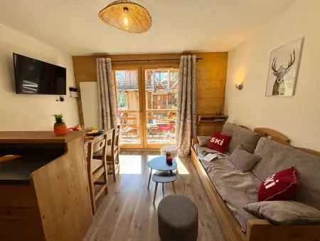 Appartement cosy à Vars pour 4 personnes avec balcon ensoleillé - Photo 6