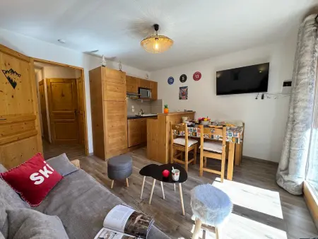 Appartement cosy à Vars pour 4 personnes avec balcon ensoleillé - Photo 8