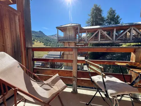 Appartement cosy à Vars pour 4 personnes avec balcon ensoleillé - Photo 12