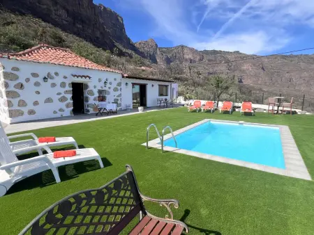 Maison Canarienne à San Bartolomé : 4 Pers, Piscine, Parking - Photo 21