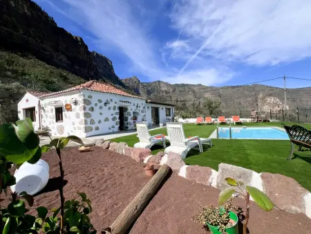 Maison Canarienne à San Bartolomé : 4 Pers, Piscine, Parking - Photo 22
