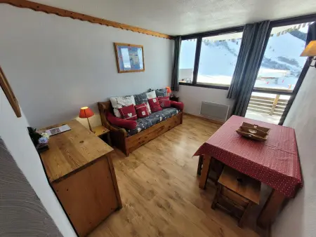 Superbe studio étage élevé  Ski aux pieds  Vue pistes - Photo 3