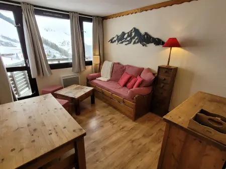 Jolie studio étage élevé  Ski aux pieds  Vue pistes - Photo 1