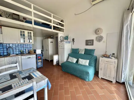 Appartement 2 pièces climatisé avec parking, proche plage - Photo 7