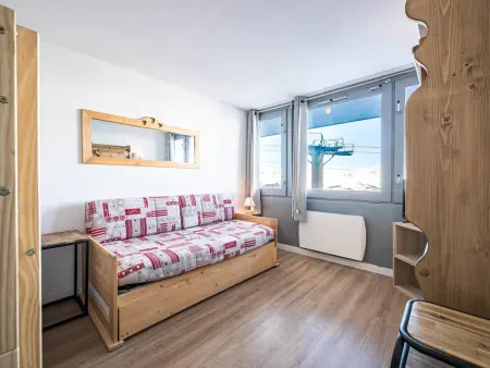 Studio skis aux pieds pour 4 pers., vue Mont Blanc - Photo 2