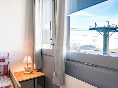 Studio skis aux pieds pour 4 pers., vue Mont Blanc - Photo 12
