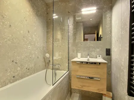 Chalet neuf avec jacuzzi et sauna, Chalet 12 personnes à La Plagne - Photo 15